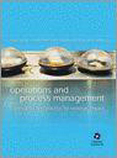 Operations and Process Management 9780273684268 Nigel Slack, Boeken, Overige Boeken, Gelezen, Verzenden