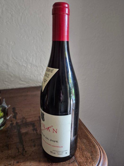2012 E. Reynaud, Pignan, Châteauneuf du pape -, Verzamelen, Wijnen