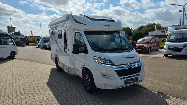Elnagh Baron 531 slechts 11347 km en dwarsbed achter 33251, Caravans en Kamperen, Mobilhomes, Cassettetoilet, Handgeschakeld, L-zit