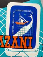 MAHIR - 1960 Sardine brand Alzani - Budapest - HUNGARY -, Antiek en Kunst