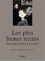 Les plus beaux textes de lhistoire de lart  St...  Book, Sterckx, Pierre, Collectif, Verzenden