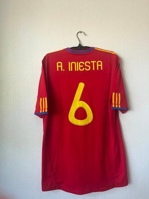 Spain - Wereldkampioenschap Voetbal - Andres Iniesta - 2010, Verzamelen, Overige Verzamelen