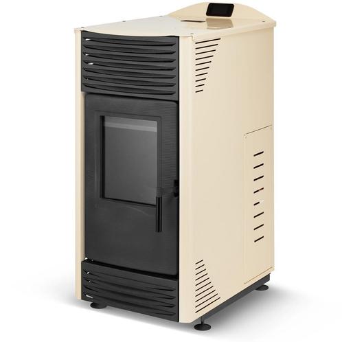 Pelletkachel - 15kW - beige - energielabel A++ - smart, Huis en Inrichting, Kachels, Nieuw, Ophalen of Verzenden
