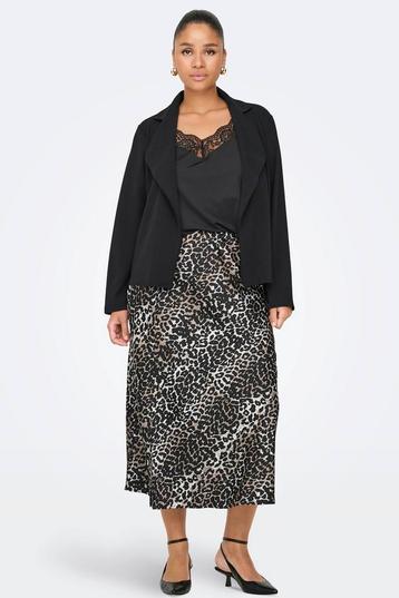 ONLY rok dierenprint satijn46Maat 46/48 (XL) of groter, Verzenden