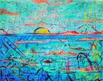 Leo Kogan - The Happy Isles, Antiek en Kunst, Kunst | Schilderijen | Modern