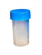Plastic Potjes met Deksel     60 ml  10 stuks, Verzenden, Nieuw