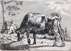 Paul Potter (1625-1654), da - Mucche al pascolo, Antiek en Kunst