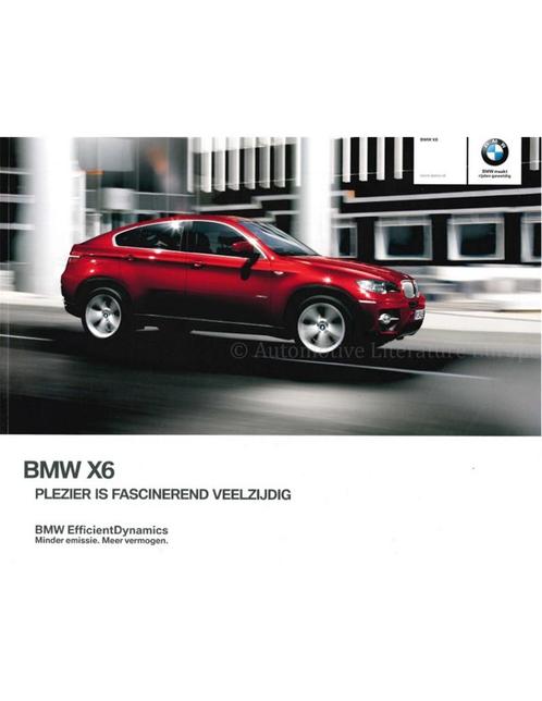 2011 BMW X6 BROCHURE NEDERLANDS, Livres, Autos | Brochures & Magazines
