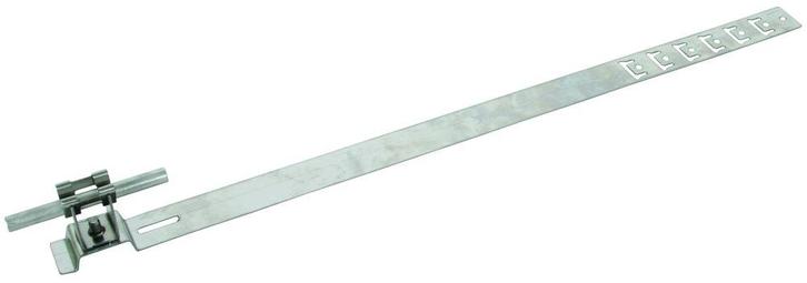 Dehn Dakstroomgeleiderhouder UNIgrip StSt H20mm Rd 8mm L475, Doe-het-zelf en Bouw, Elektriciteit en Kabels, Verzenden