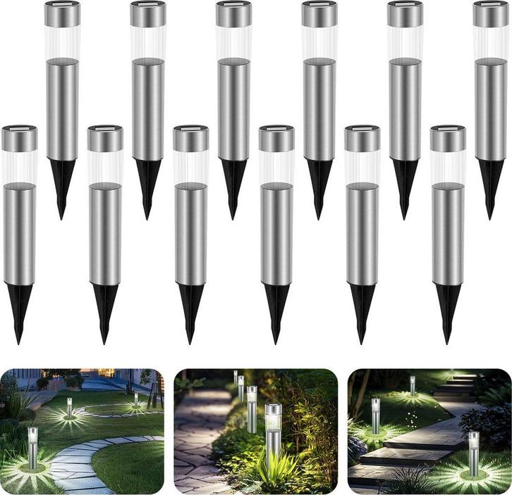 Solar Tuinverlichting - Buitenverlichting - Zonneenergie - Z, Huis en Inrichting, Woonaccessoires | Overige, Nieuw, Verzenden