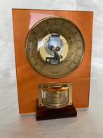 Barometer - Tafelthermometer, vintage gemaakt van brons uit