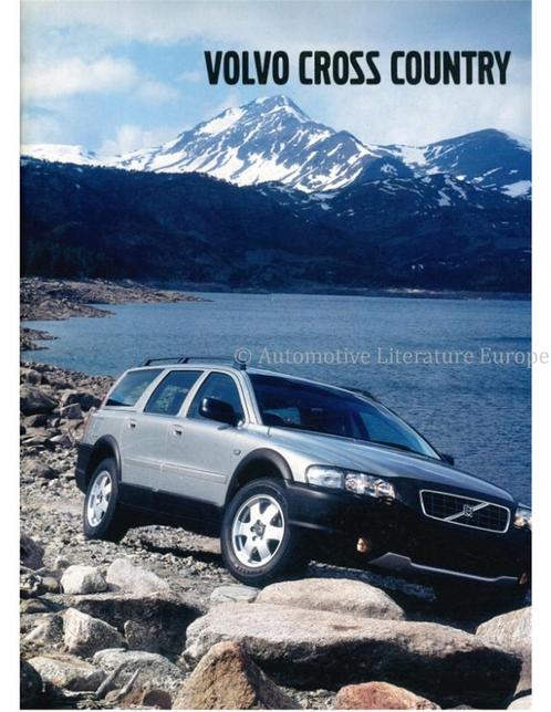 2002 VOLVO CROSS COUNTRY BROCHURE NEDERLANDS, Livres, Autos | Brochures & Magazines