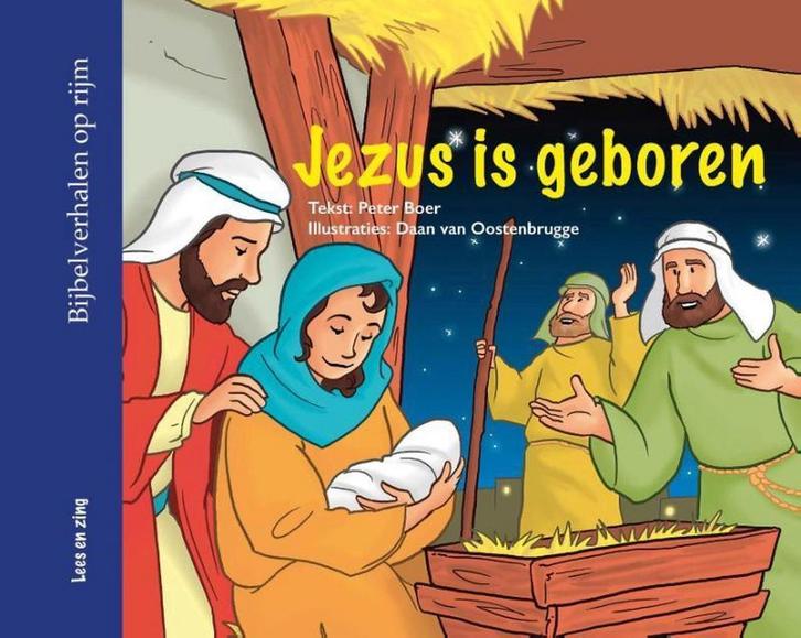Jezus is geboren / Bijbelverhalen op rijm / 3 9789402901146, Boeken, Kinderboeken | Jeugd | 10 tot 12 jaar, Gelezen, Verzenden