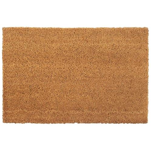 vidaXL Tapis de porte naturel 50x80 cm fibre de coco, Jardin & Terrasse, Paillassons, Neuf, Envoi