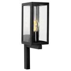 Strak & modern Huizen Muurlamp Zwart Buitenverlichting, Verzenden, Nieuw