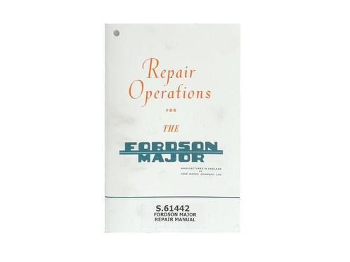 Werkplaatsboek - Fordson (Werktuigen), Zakelijke goederen, Landbouw | Werktuigen, Ophalen of Verzenden
