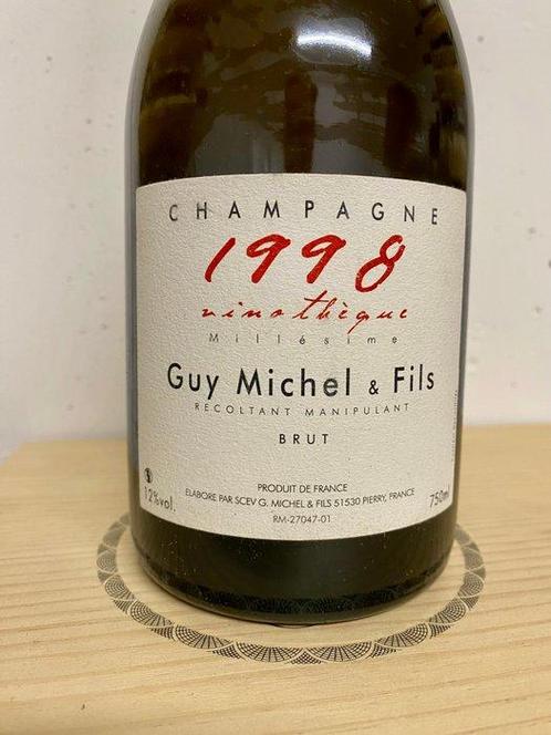 1998 Guy Michel & Fils, Vinothèque - Champagne Brut - 1, Verzamelen, Wijnen
