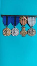 België - Medaille - Group of four Belgian WW2 Medals, Verzamelen