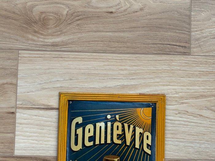 Genièvre / La Réclame Mondiale - Friezer & Cie Bruxelles -, Antiquités & Art, Antiquités | Assiettes décoratives & Carrelages