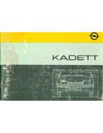 1984 OPEL KADETT INSTRUCTIEBOEKJE NEDERLANDS