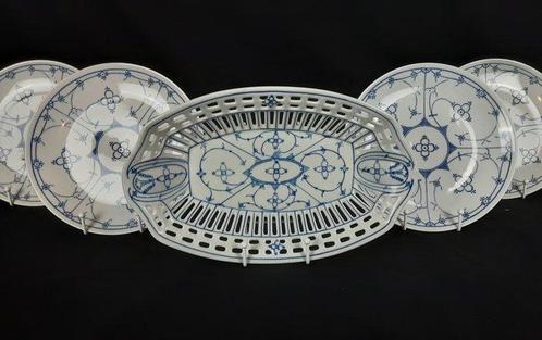 Bavaria - Bareuther - Service de dîner (5) - Indischblau -, Antiek en Kunst, Antiek | Meubels | Tafels
