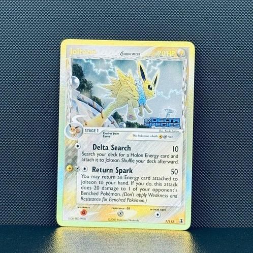 Pokémon Card - Jolteon Reverse Holo #7 - Pokémon, Hobby en Vrije tijd, Verzamelkaartspellen | Pokémon