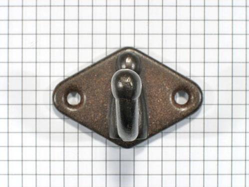 Kapstokhaak ijzer geroest, Huis en Inrichting, Woonaccessoires | Kapstokken, Nieuw, Overige materialen