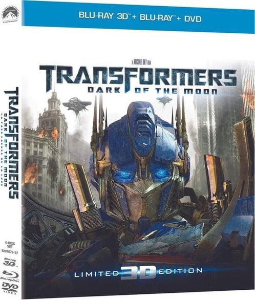 Transformers - Dark Of The Moon 3D 2D en dvd (blu-ray nieuw), CD & DVD, DVD | Action, Enlèvement ou Envoi