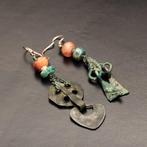 Époque Viking Bronze Boucles doreilles remastérisées avec