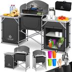 KESSER® Campingkeuken Opvouwbaar - Kampeerkeuken - Antraciet, Huis en Inrichting, Verzenden, Nieuw
