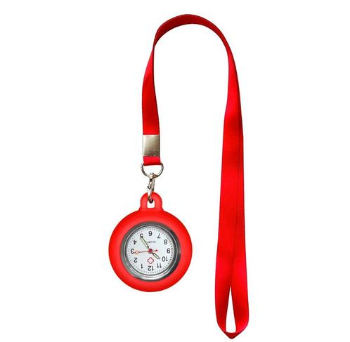 Fako® - Verpleegstershorloge Met Keycord - Ketting - 90cm -, Handtassen en Accessoires, Horloges | Dames, Verzenden