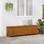 vidaXL Tuinbox 200x50x58 cm massief acaciahout, Tuin en Terras, Bergingen en Tuinkasten, Verzenden, Nieuw