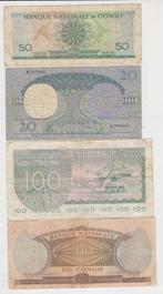 Congo, République (Brazzaville). - 20, 50 and 2 x 100 Francs