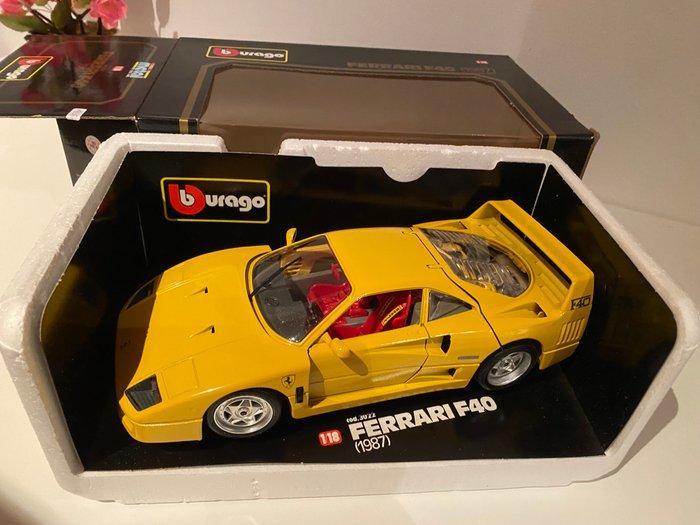 Bburago 1:18 - Modelauto - Ferrari F40, Hobby en Vrije tijd, Modelauto's | 1:5 tot 1:12