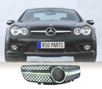 CALANDRE POUR MERCEDES SL R230 01-12 LOOK SPORT AMG NOIR CHR, Verzenden, Nieuw
