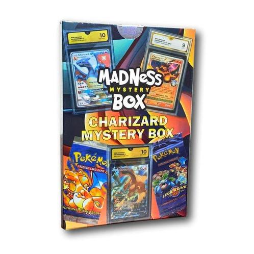 Pokémon Box - Charizard - Graded Card & Packs - Madness, Hobby en Vrije tijd, Verzamelkaartspellen | Pokémon