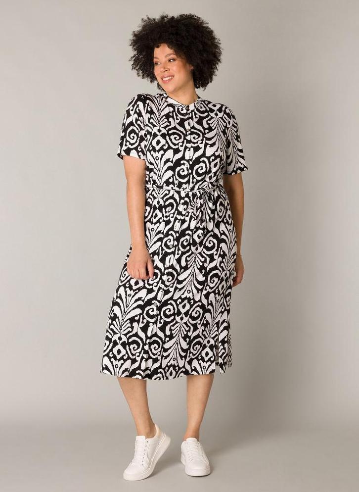 YESTA ECO jurk HamidaX-0(44)Maat 42/44 (L), Kleding | Dames, Jurken, Overige kleuren, Nieuw, Maat 42/44 (L), Verzenden