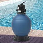 vidaXL Zwembadzandfilter met 6-positie ventiel 460 mm blauw, Nieuw, Verzenden