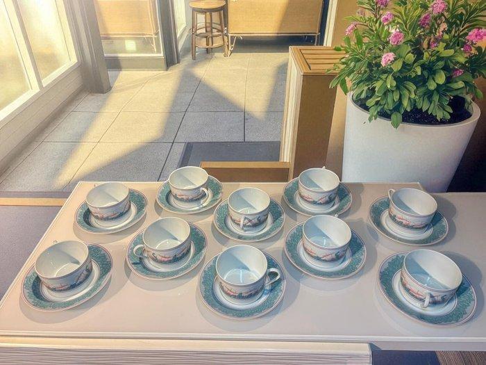 Limoges - Marie Pierre Boitard - Koffieservies (20) -, Antiek en Kunst, Antiek | Meubels | Tafels