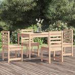vidaXL 5-delige Tuinset massief grenenhout, Tuin en Terras, Tuinsets en Loungesets, Verzenden, Nieuw, Tuinset