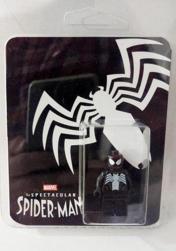 Lego Minifiguur - Marvel - The Spectacular Spiderman Black, Kinderen en Baby's, Speelgoed | Duplo en Lego, Nieuw