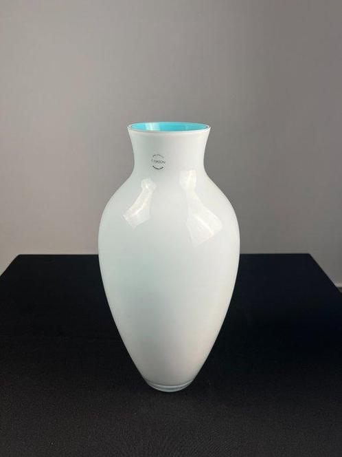 Murano.com - Carlo Nason - Vaas -  Santorini - Muranoglas, Antiek en Kunst, Antiek | Glaswerk en Kristal