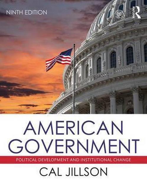 American Government 9781138229693, Boeken, Overige Boeken, Zo goed als nieuw, Verzenden