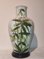 Attr. Birossi - 30 cm - Vaas - Keramiek - Bamboo - basket, Antiek en Kunst