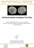 Romeinse Rijk. Constantijn I (306-337 n.Chr.). Centenionalis, Postzegels en Munten