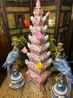 Vase - Porcelaine - Tulpenvaas XL (80 cm), Antiek en Kunst