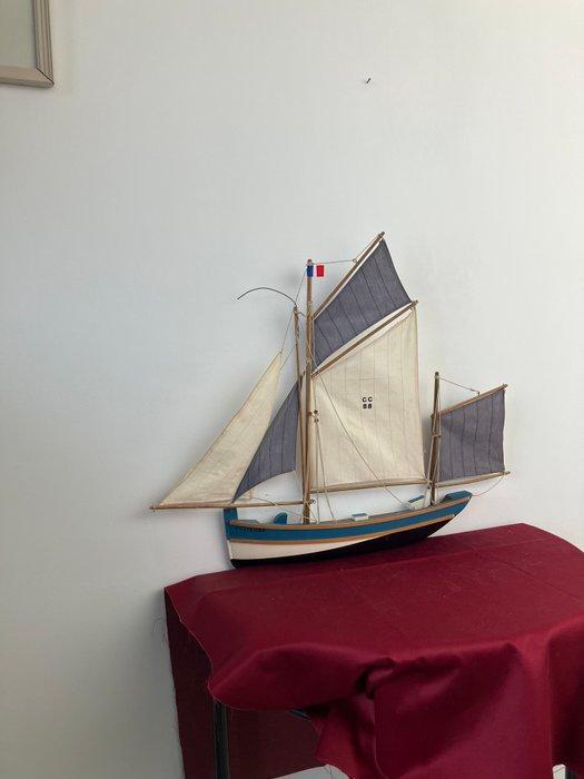 Maritieme objecten - tonijnen vissersboot - Hout, Katoen-, Antiek en Kunst, Curiosa en Brocante