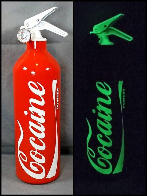 XTC Artist - Extincteur coca powder in the dark, Antiek en Kunst, Kunst | Schilderijen | Modern