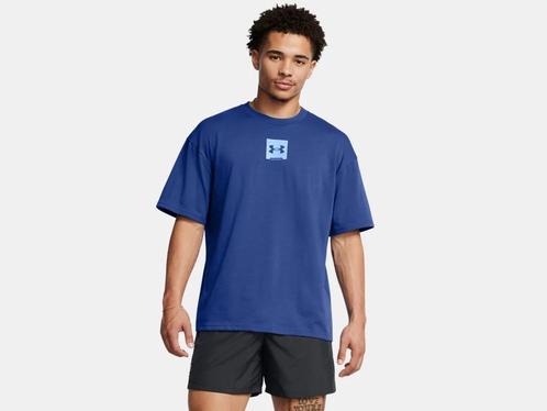 Under Armour M Heavyweight Os Sm Box Ss-Blu - Maat MD, Kleding | Heren, T-shirts, Blauw, Nieuw, Maat 48/50 (M), Ophalen of Verzenden