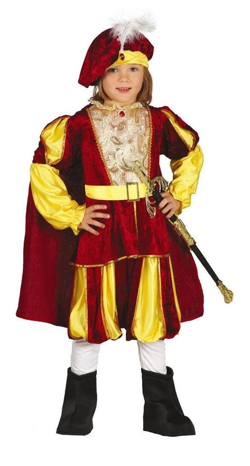 Prins Kostuum Kind, Kinderen en Baby's, Carnavalskleding en Verkleedspullen, Nieuw, Verzenden